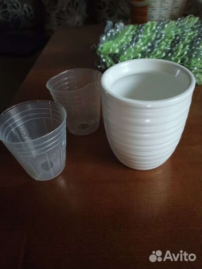 Кашпо и горшочки для мини орхидеи