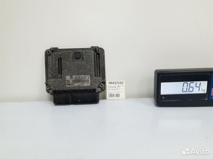 Б/У Блок управления двигателем cfhc/2.0 Skoda Y
