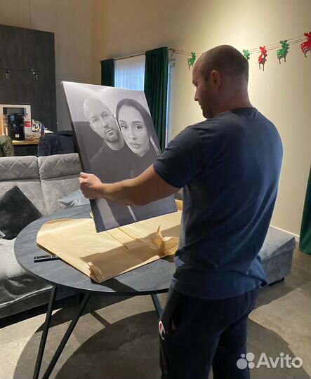 Печать на холсте/фотокартины, опытные дизайнеры