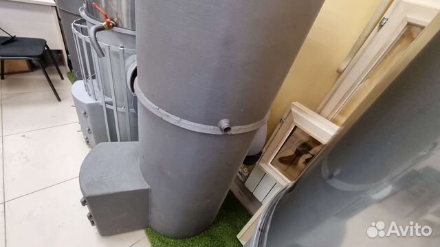 Печь для бани из трубы