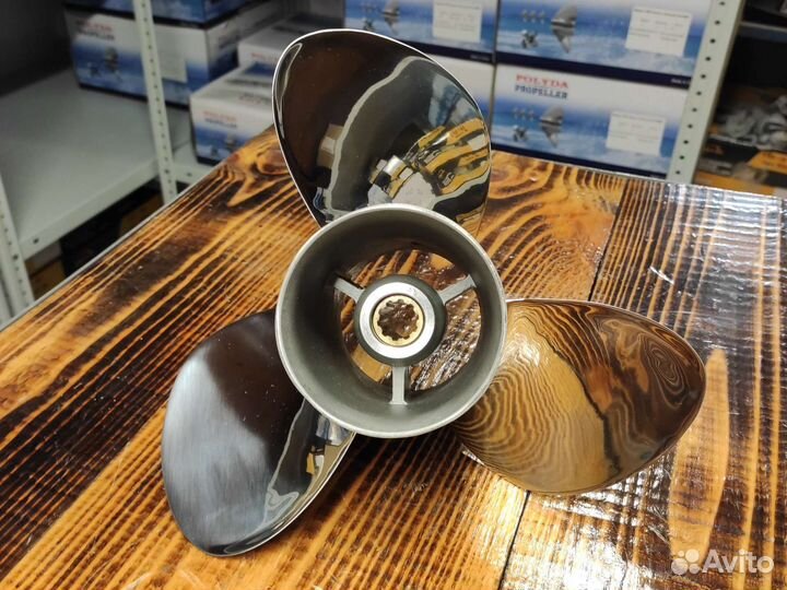 Гребной винт Suzuki 20-35 л.с.; 3х10-1/4х12, сталь