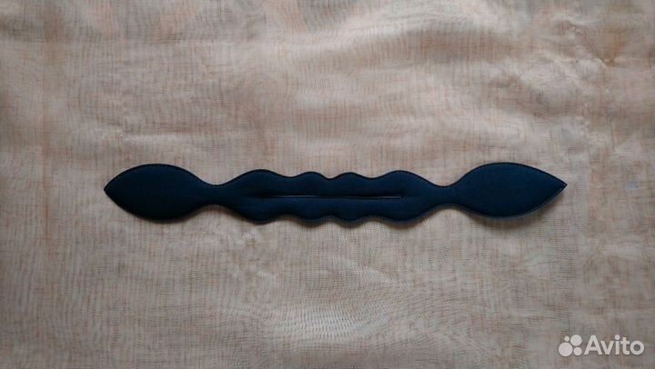 Софиста твиста заколка для волос черная