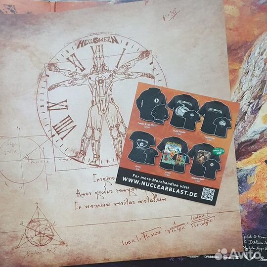 Виниловая пластинка Helloween - Helloween (gold) (2LP)