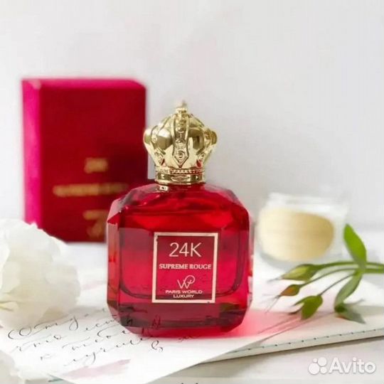 Духи новые PаWoLu 24K Supreme Rouge 100мl