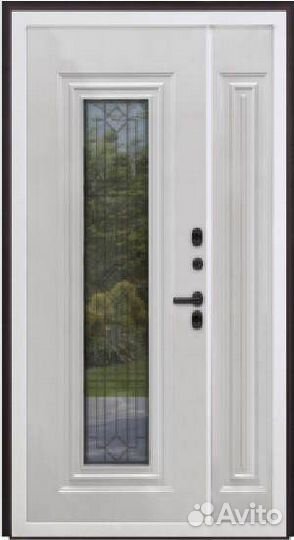 Входная нестандартная дверь с терморазрывом