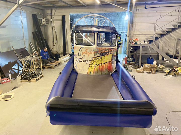 Аэролодка «Бриз 535 Грузовая» Honda D17A