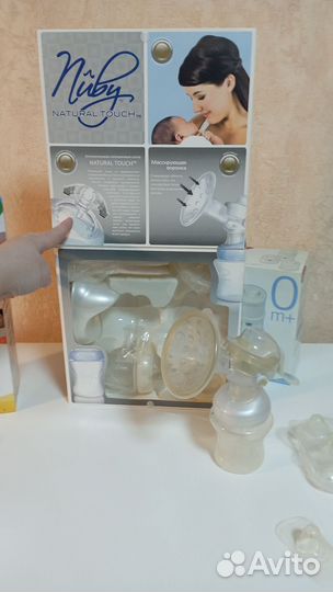 Молокоотсос, бутылки Medela Nuby Avent