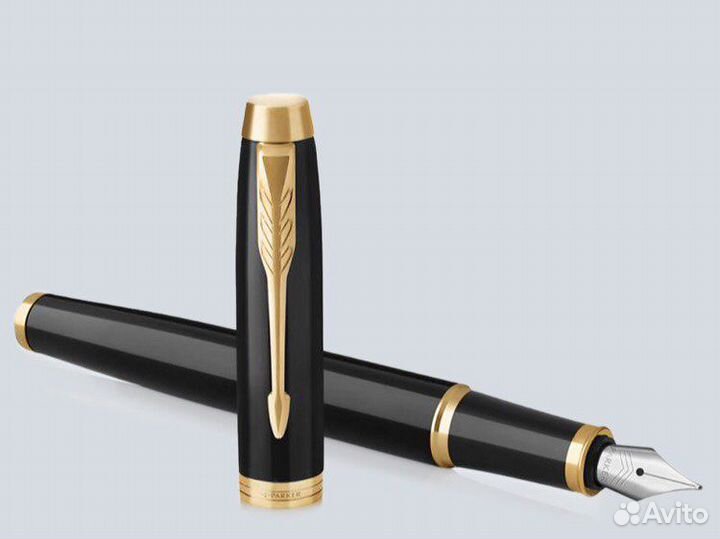 Ручка перьевая Parker IM Core F321 (Black GT F пер