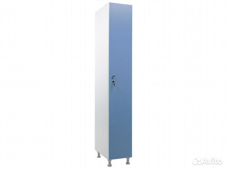 Шкаф для раздевалок WL 11-30 голубой/белый