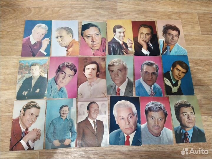 Открытки с советскими актерами