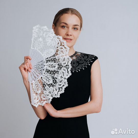 Кружевной веер