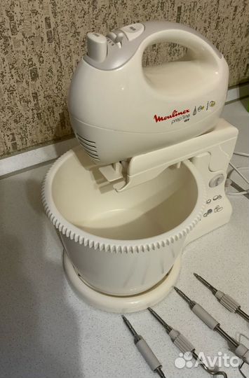 Ручной миксер Moulinex Prepline 450W