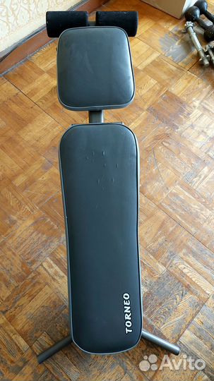 Тренажер скамья torneo