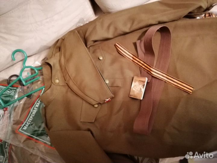 Прокат военного костюма размер 34