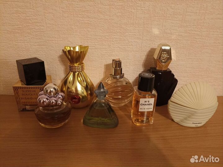 Духи винтаж Givenchy, Guerlain, Chanel