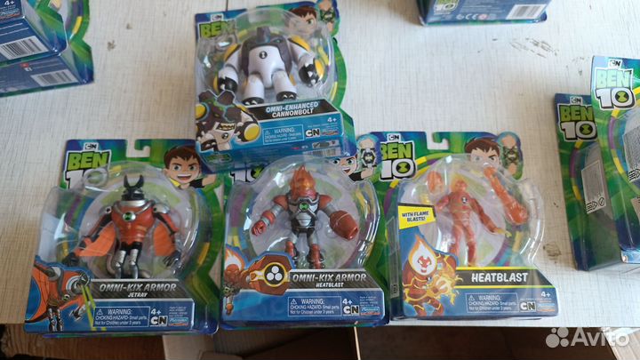 Ben10 фигурки Бен 10 новые, оригинал