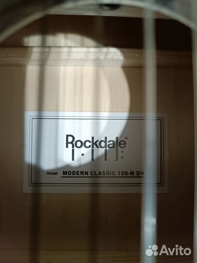 Акустическая гитара rockdale classic 100-N 3/4
