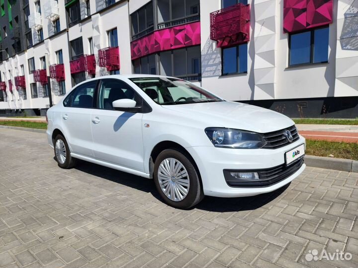 Volkswagen Polo 1.6 AT, 2015, 176 400 км