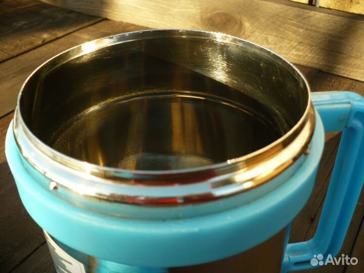 Термос вакуумный с широким горлом 1,5 л