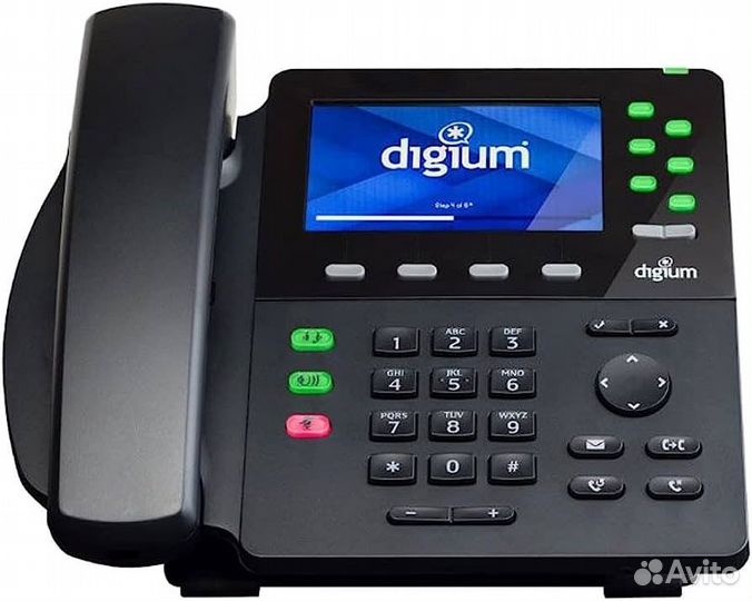 Digium d65 ip phone 6 line