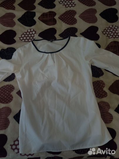 Рубашка белая женская/детская 40