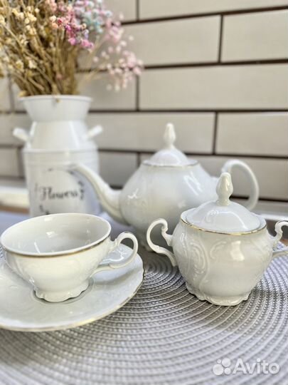 Чайная пара (сервиз) bernadotte чехия