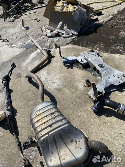 Выхлопная труба Renault Scenic 2 дизель