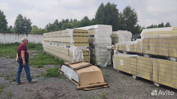 Сэндвич панели от 120м2