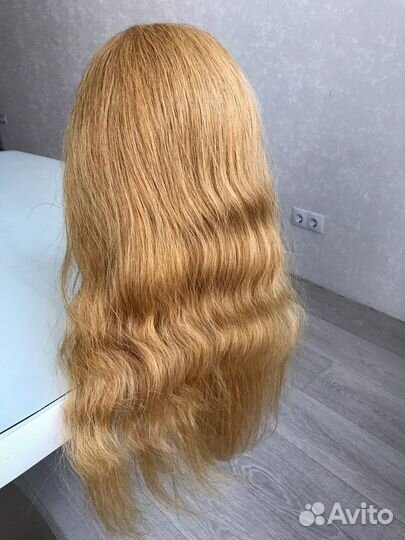 Голова манекен натуральные волосы