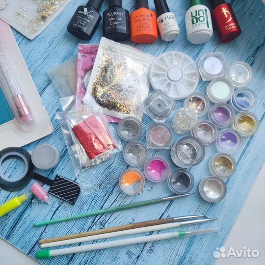 Набор для маникюра новое + б/у