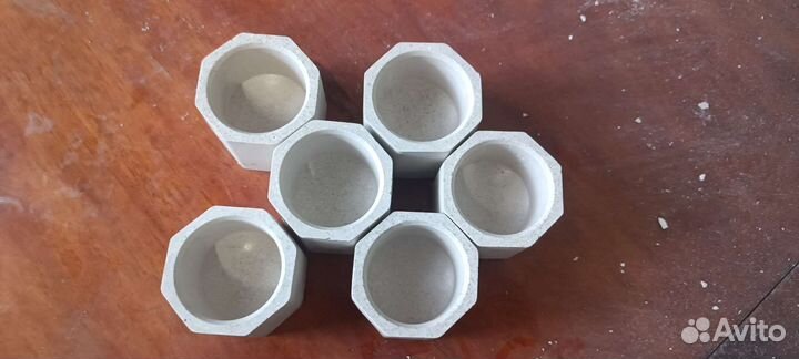 Гипсовый подсвечник