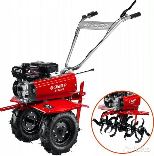 Бензиновый мотоблок зубр, 7 л.с