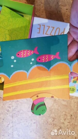 Детский развивающий пазл, крупные элементы