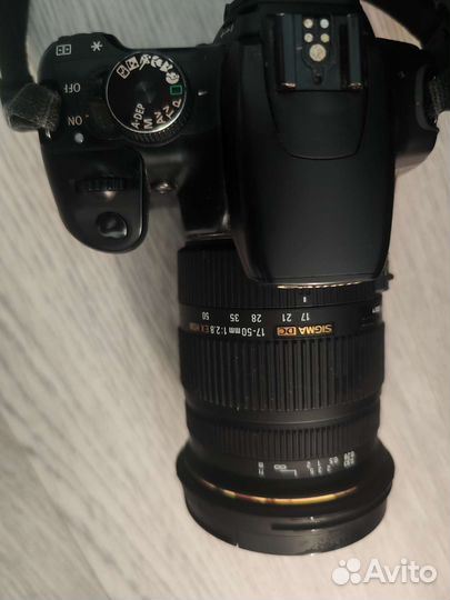 Фотоаппарат canon rebel xti с объективом sigma
