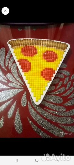 Готовые магниты в технике алмазная мозайка