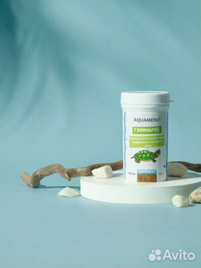 Корм для рыб и черепах