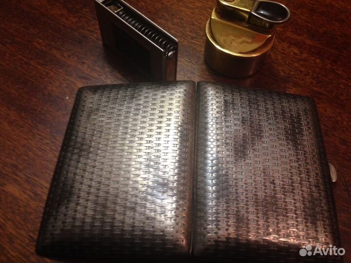 Портсигар,серебряный