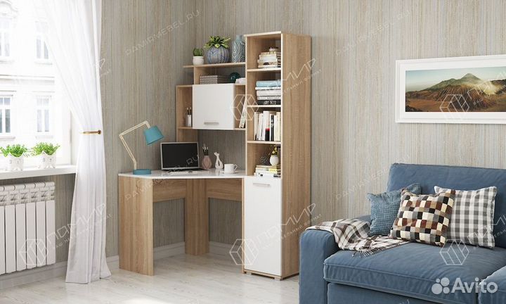 Угловой письменный стол, компьютерный стол угловой