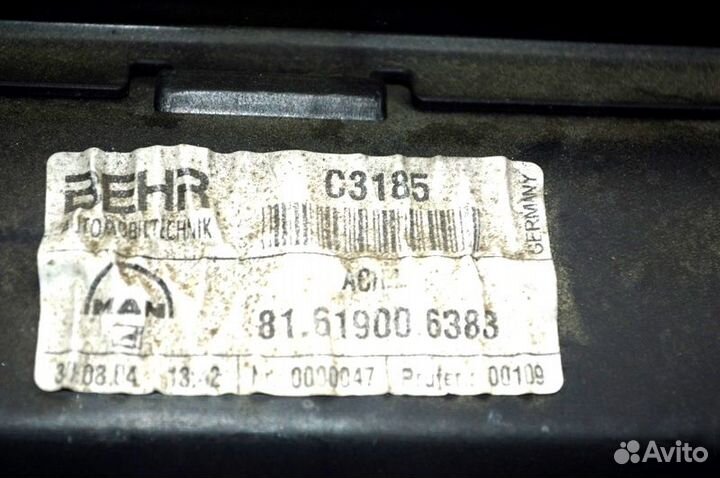 Корпус вентилятора отопления салона MAN TGA 18.410