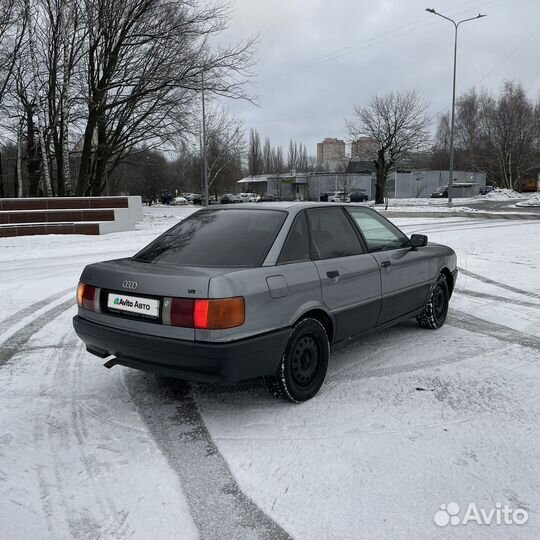 Audi 80 1.8 МТ, 1990, 520 000 км