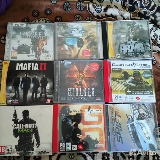 Игры на ps 9 шт