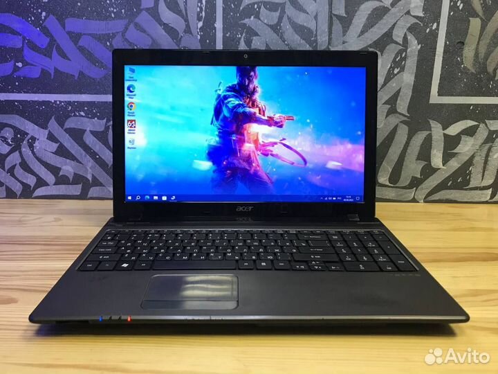 Мощный ноутбук Acer Core-i7/2видеокарты/6gb/SSD