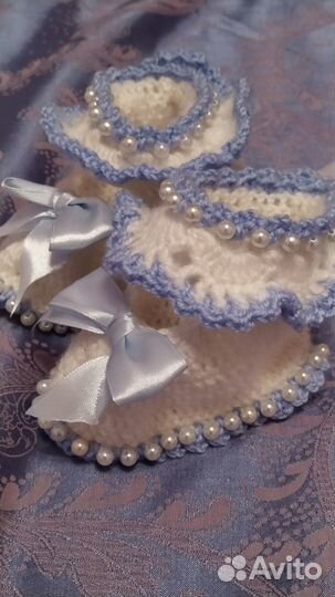 Пинетки вязаные