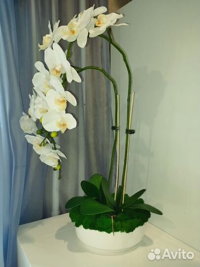 Орхидея искусственная композиция