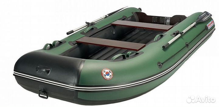 Лодка mishimo lite 400 Зеленый-черный