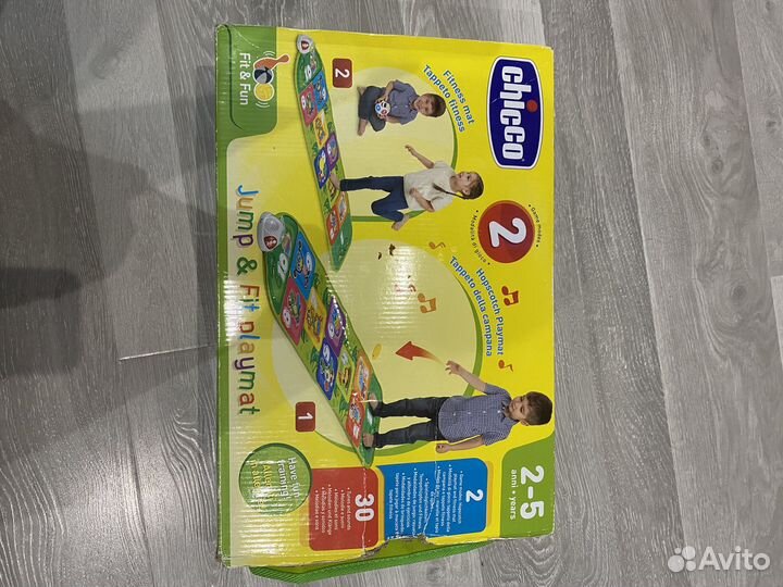 Развивающий музыкальный коврик chicco