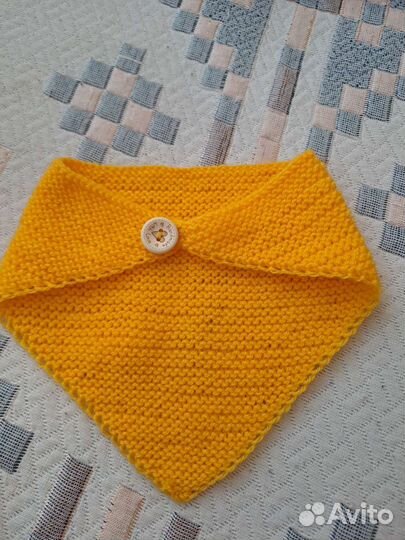 Ручная работа снуд детский, шарф