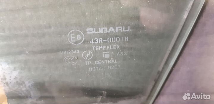 Стекло двери передней левой Subaru Impreza (GH) II