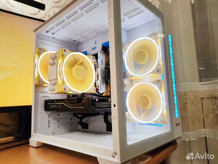 Игровой пк: intel 8 ядер, rx 570