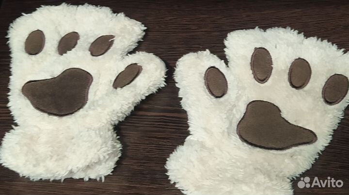 Аниме перчатки лапки